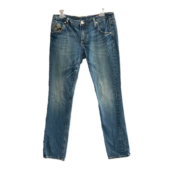 VIGOSS Jeans Women’s Distressed Jeans , Size 11 Juniors 15 - Picture 1 of 14